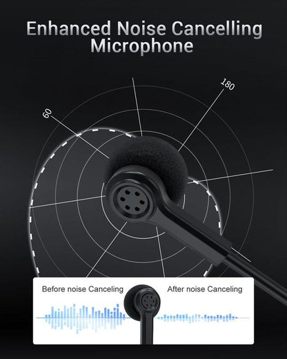 NUBWO N7 Stereo Gaming Headsets with Noise Canceling Mic for Xbox, PS5, PS4, PC, Adaptive Headband, Easy Control